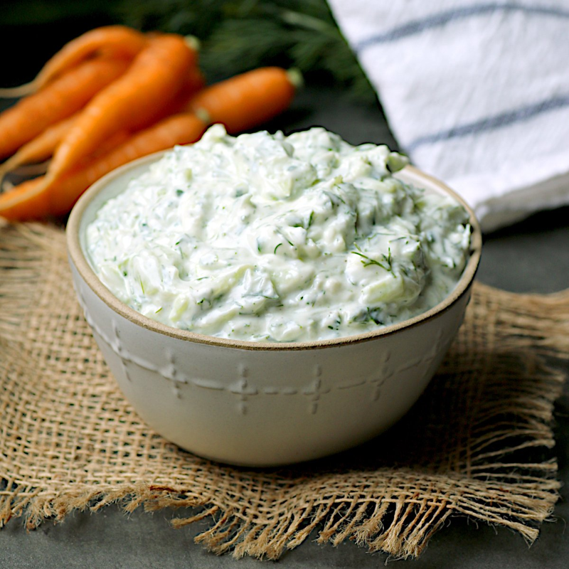 Tzatziki (Yogurt) Tray