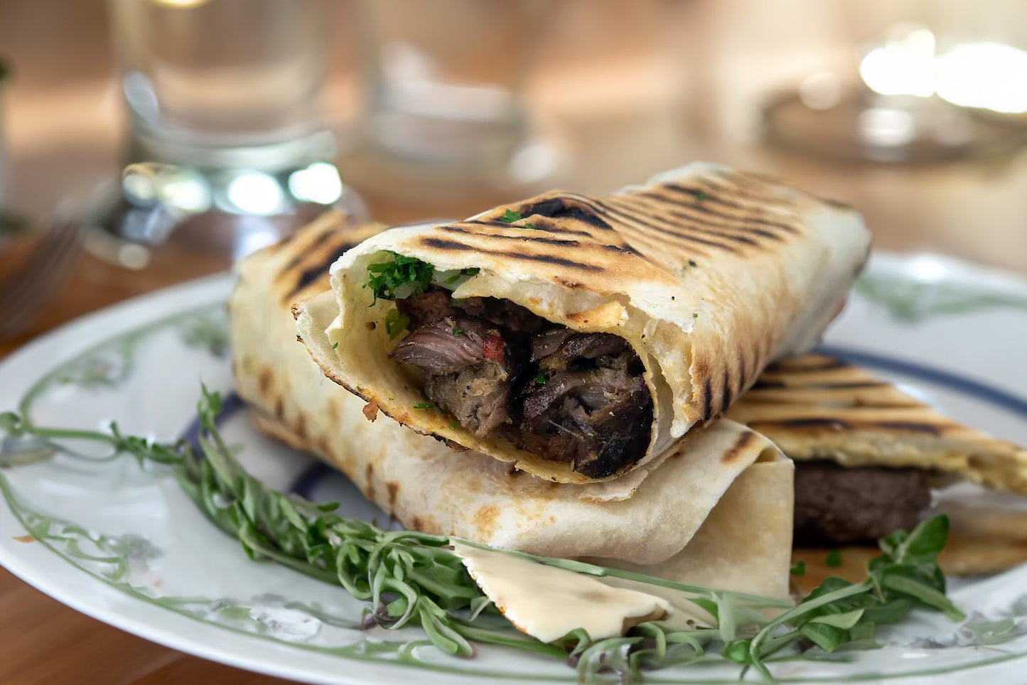 Kofta Kabob Wrap