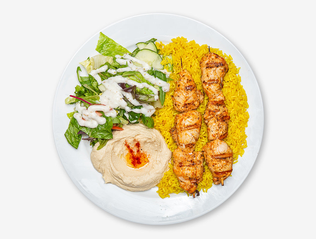 Chicken Kabob Plate