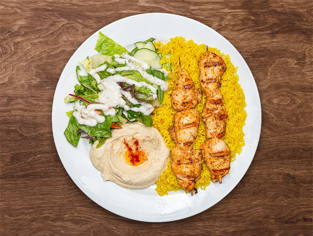 Chicken Kabob Plate